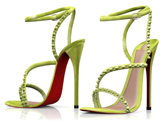 Garbaggio // Margot Sandals - Lime