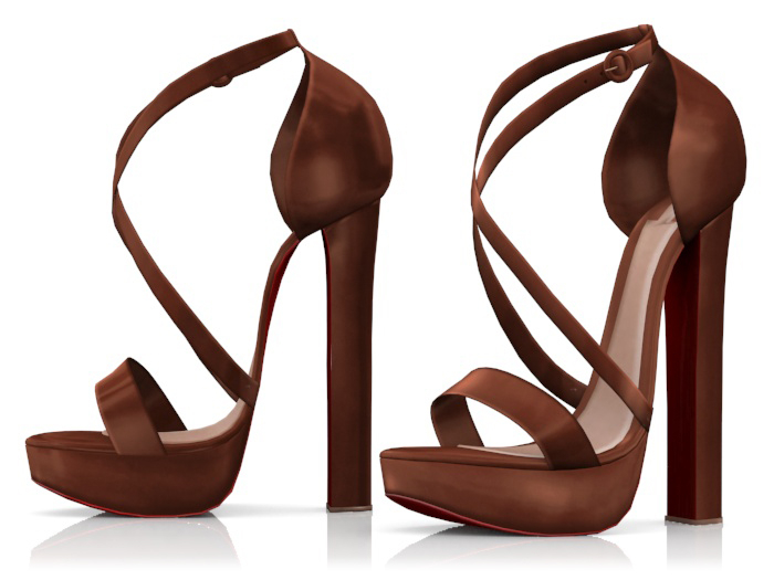 Garbaggio // Missy Platforms - Cocoa