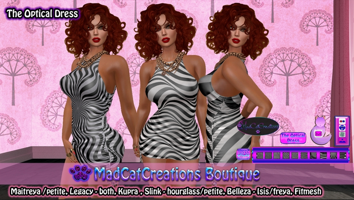 MCC - WOMAN - Optical Dress w HUD