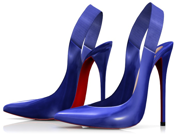 Garbaggio // Nancy Slingback - Blue