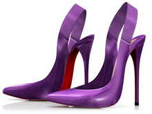 Garbaggio // Nancy Slingback - Purple