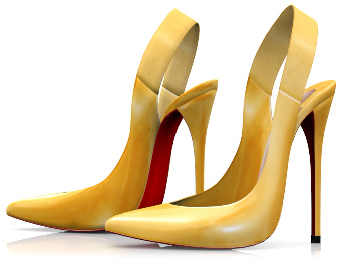 Garbaggio // Nancy Slingback - Yellow