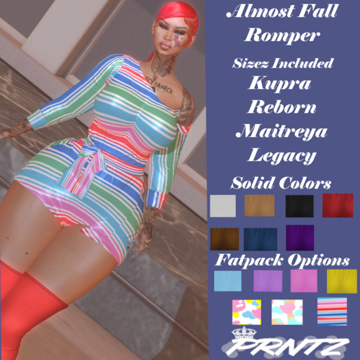 Almost Fall Romper PRNTZ