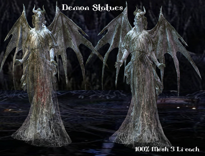 I: Demon Statue Mirrored