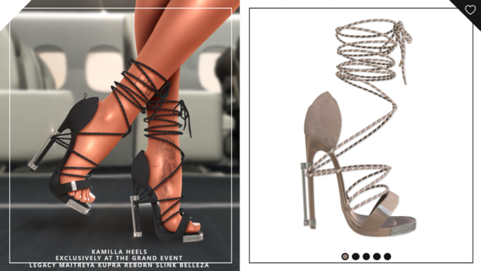 Havoc . Kamilla Heels . Rust