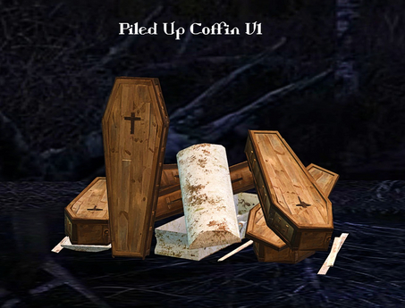 Second Life Marketplace - I: Piled Up Coffins 1