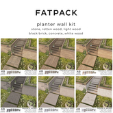 Atelier Burgundy . Planter Wall Kit Fatpack *ADD*