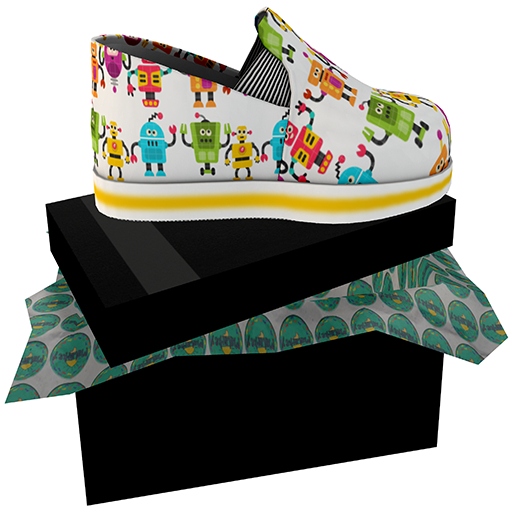 Malarkey Slip Ons - Robots