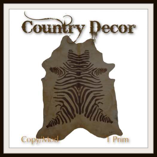 = Country Decor =  Cow Rug 05