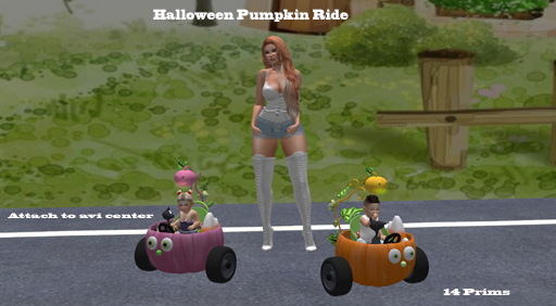 Halloween Pumpkin Ride- Zooby Animesh (pink)