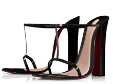 Garbaggio // Tiana Sandals - Black