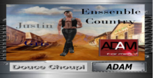 ENSSEMBLE COUNTRY JUSTIN - gris - Adam