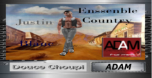 ENSSEMBLE COUNTRY JUSTIN - blanc - Adam