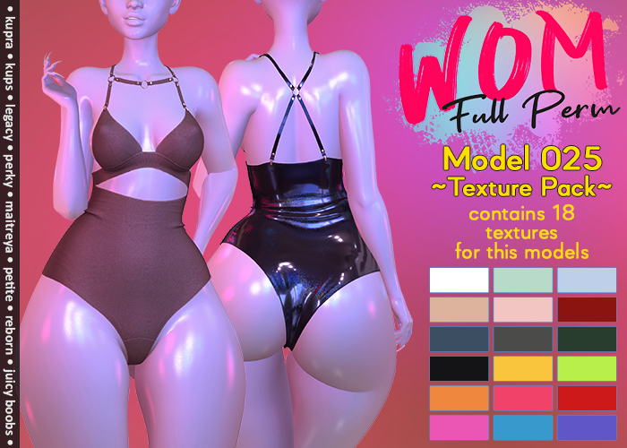 WOM - Texture Pack - Model 025