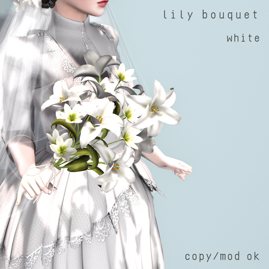 *N*Lily Bouquet white