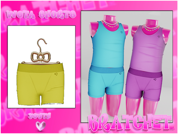 {BRATCHET} Wota Shorts Yellow