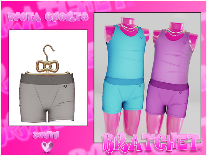 {BRATCHET} Wota Shorts Grey