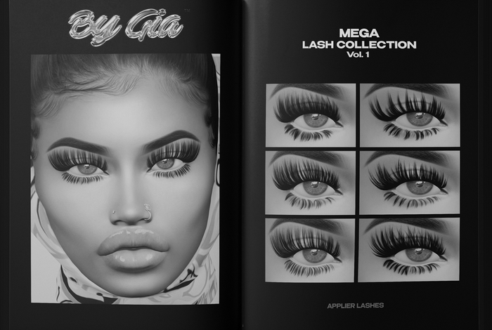 BY GIA: Mega Lash Collection - Lelutka Evo/X [DEMO]