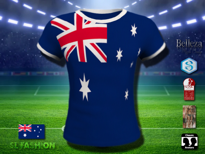 Shirt (M) Flag - Australia