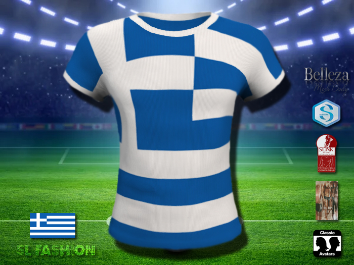 Shirt (M) Flag - Greece