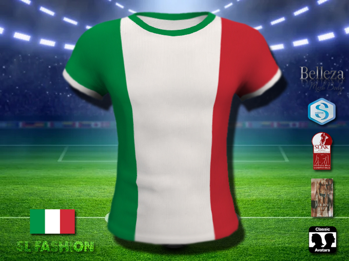 Shirt (M) Flag - Italy