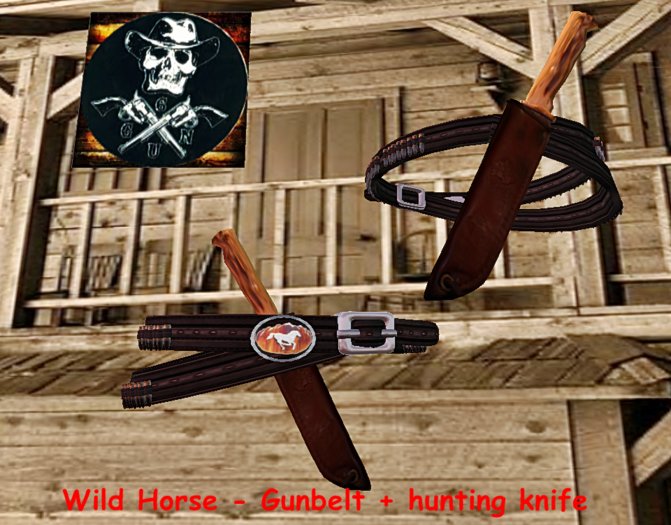 Horse Gunbelt (Sale box)