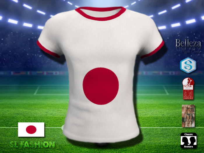 Shirt (M) Flag - Japan