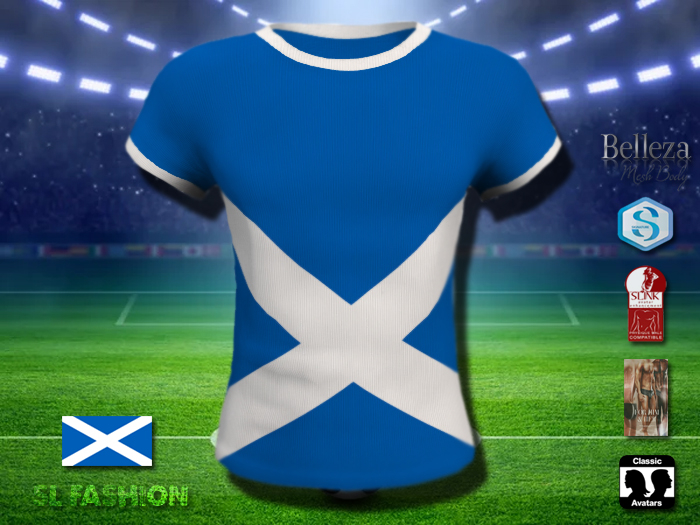 Shirt (M) Flag - Scotland