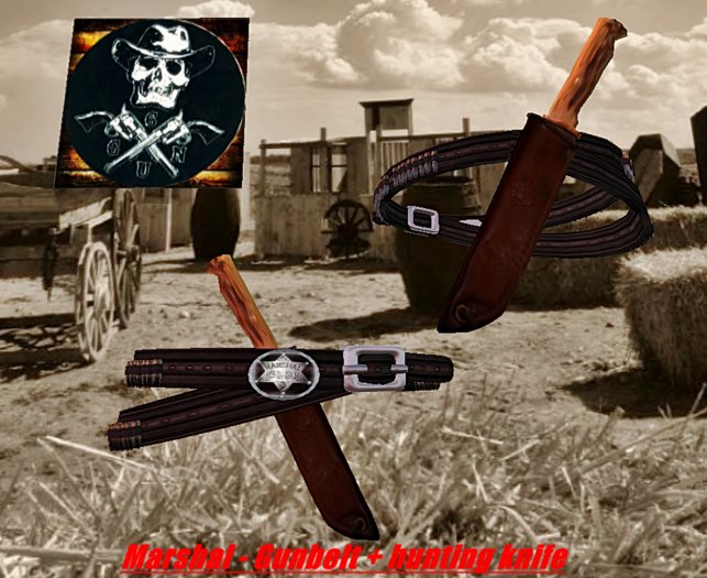 Marshal Gunbelt (sales box)