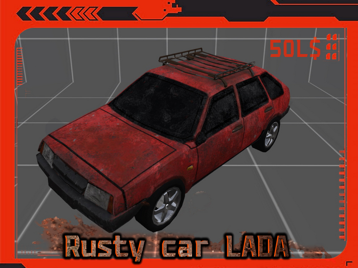 Lada 2109 Rusty USSR 3in1 Car PROMO