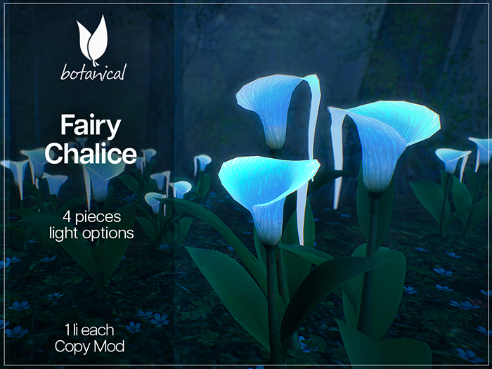 Botanical Fairy Chalice Flowers