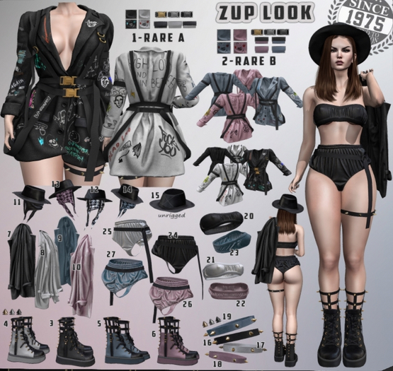 02.[Since1975] Zup Jacket B -Reborn RARE