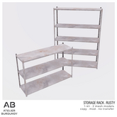 Atelier Burgundy . Storage Rack Rusty *ADD*