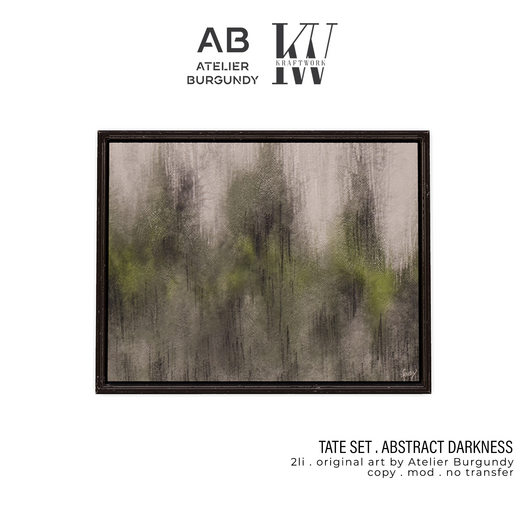 AB + KW . Tate Set . Abstract Darkness *ADD*