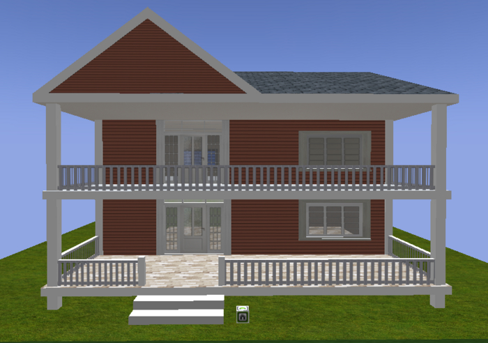 Two Floors Cottage House V2 Red (Rezzer boxed)