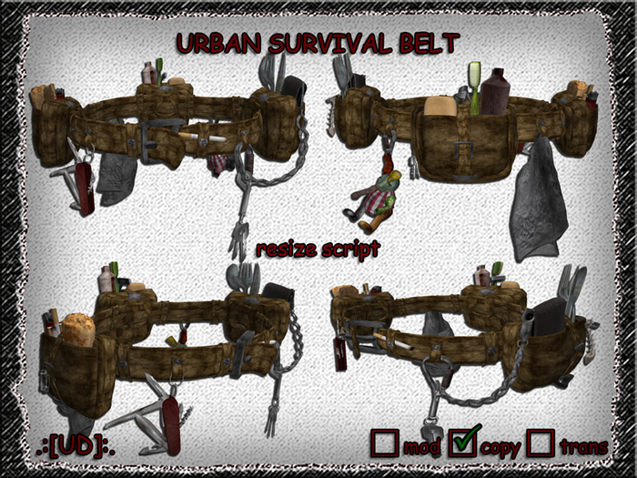 .:[UD]:. Urban Survival Belt (box)