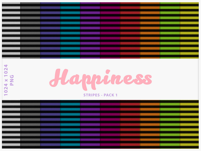 HAPPINESS TEXTURES - Stripes P1
