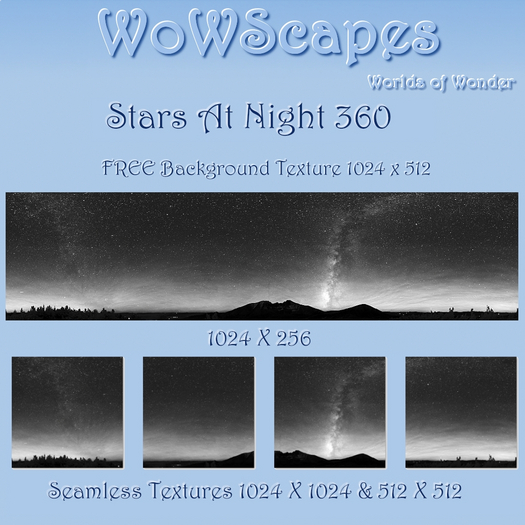 WoWScapes Stars At Night 360
