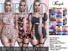 InStyle-Dress Lili MEGA PAC -Big HUD color - DEMO