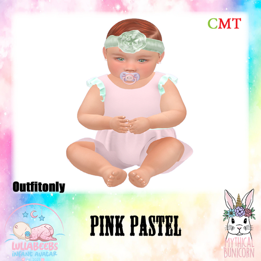 {MB}Pastel Pink Romper