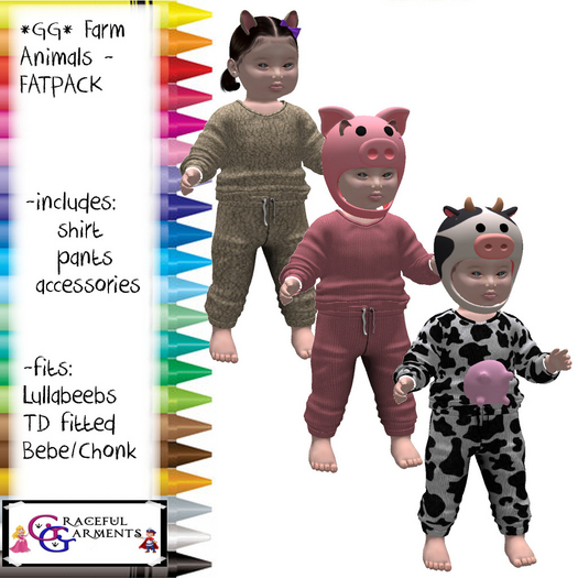 *GG* Farm Animal - FATPACK (add)