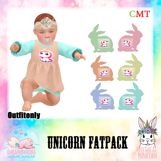 {MB} Unicorn Dress - Fatpack