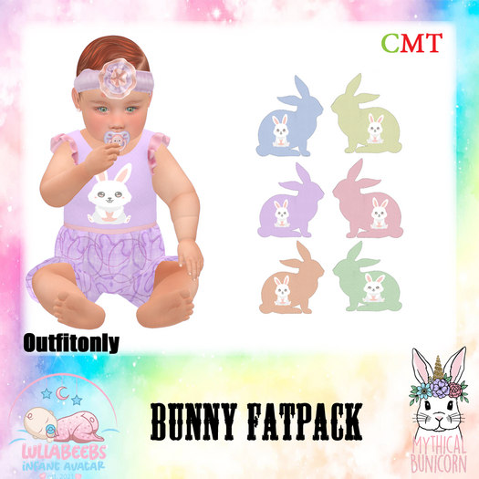 {MB} Bunny Swirl Romper Fatpack