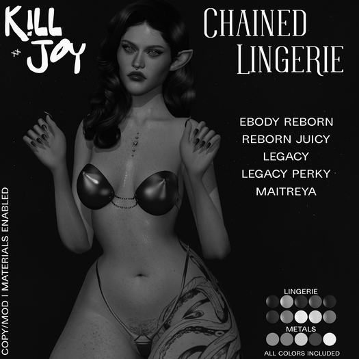 KILLJOY Chained Lingerie DEMO