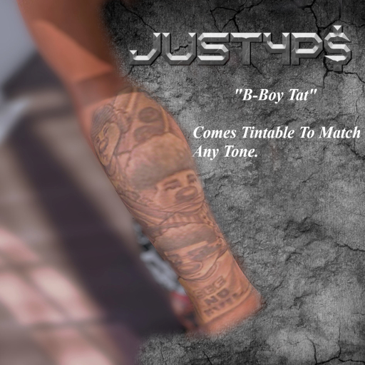 #Just4P$ "B-Boy Tat"