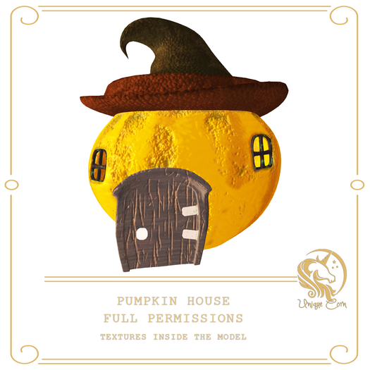 Full Perm Pumpkin House