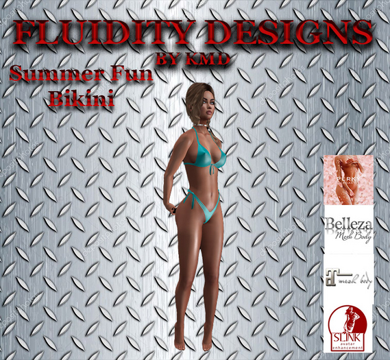 Summer Fun Bikini Teal