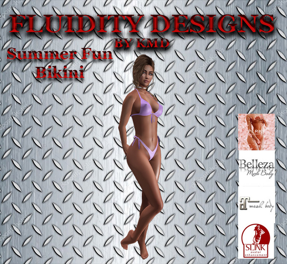 Summer Fun Bikini Purple