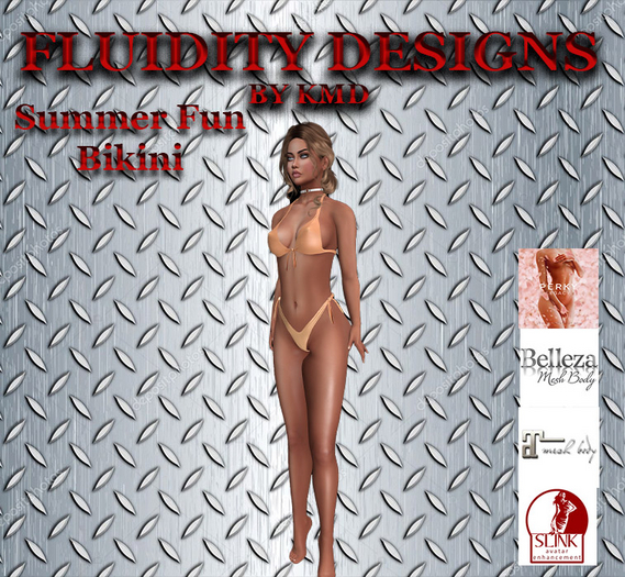 Summer Fun Bikini Orange