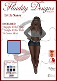 KMD LITTLE SASSY LT BLUE